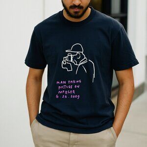 Vintage VTG Uniqlo x Jason Polan t-shirt size S